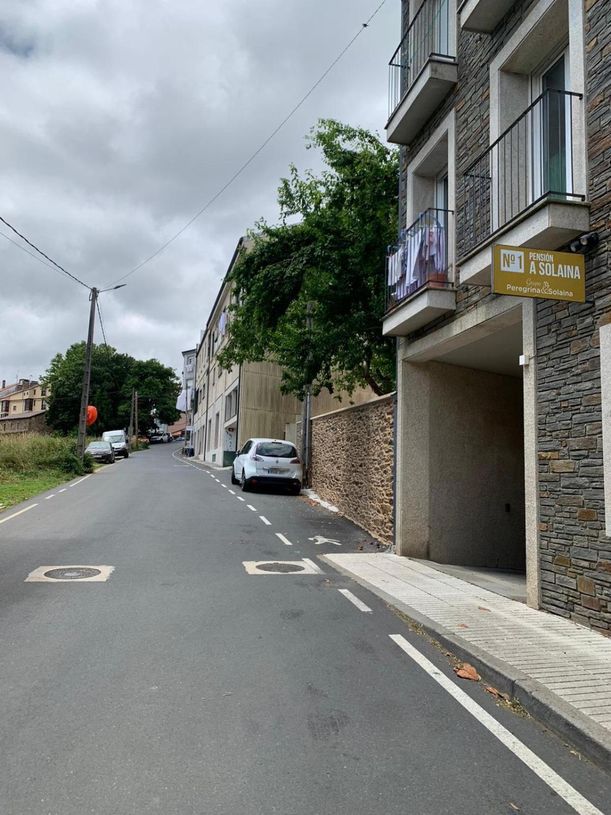 Pension A Solaina O Pedrouzo Esterno foto