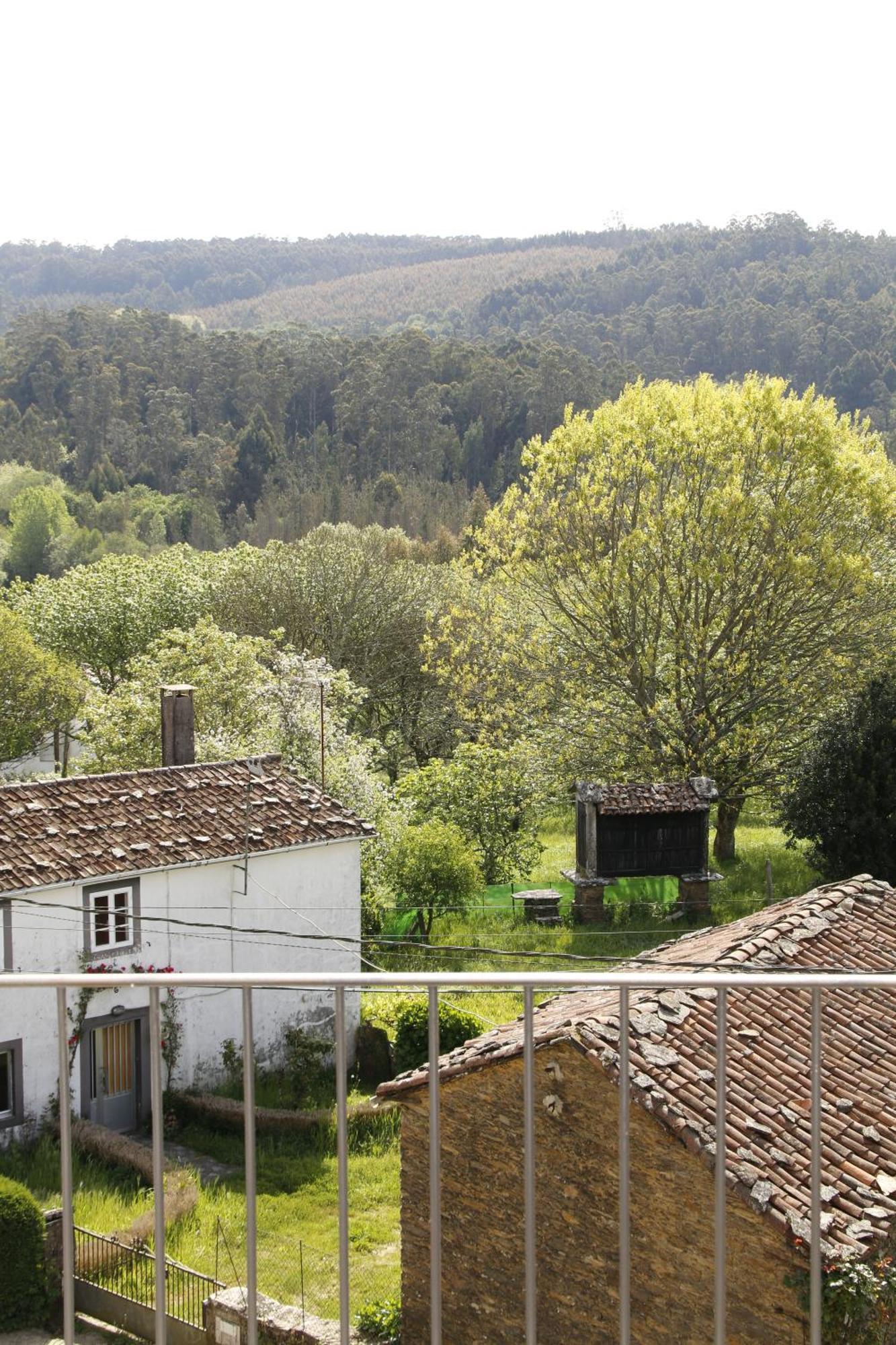 Pension A Solaina O Pedrouzo Esterno foto